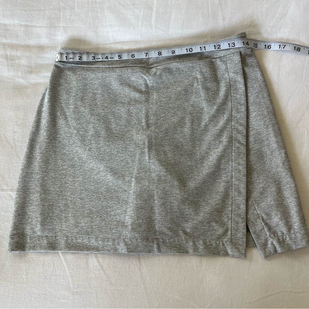 Outdoor Voices Women’s Wrap Tennis Skirt Heather Gray
